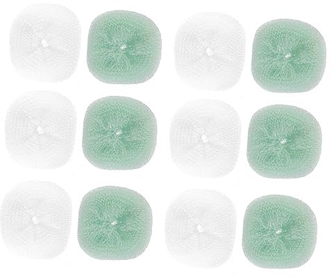 BCOATH 12pcs Household Scouring Multi-functional Kitchen Cleaners for Pots and Pans Non-corrosive Scrubbers Random Colors Strong Cleaning Power