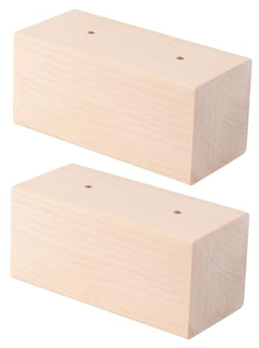 GALPADA 2Pcs Wooden Flower Nail Base Baking Tool Display Stand for Cake Decoration Easy to Use Natural Wood for Showcasing Decorated Cakes for Baking Enthusiasts