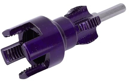 Fabater Set Filiera per Tubi in PVC in Acciaio Legato 40Cr con funzionalità Doppia modalità, Filettatura Precisa per Idraulici
