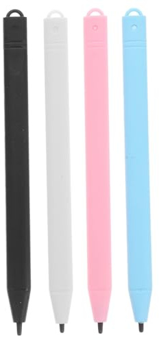 GRIRIW Stylet Précision Remplacement 4pcs et Plastique pour Tablette de D LCD Haute Adapté aux Garçon Filles pour Dessin et Écriture Camp