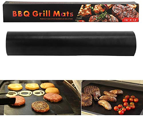aqxreight 5 Pièces Tapis de Barbecue Tapis de Cuisson de Gril Réutilisable pour la Cuisine Domestique Barbecue en Plein Air Utiliser le Four de pour Poussin approprié de de Grill de Cuisson Doublure