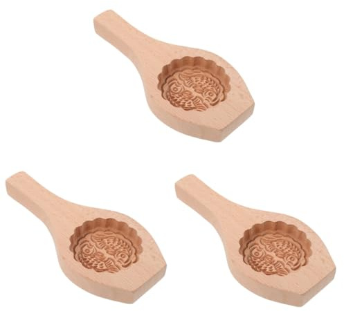 Molde para galletas, Prensa de cocina falsa calabaza con sello for pastel Luna, cortadores galletas, 3 uds
