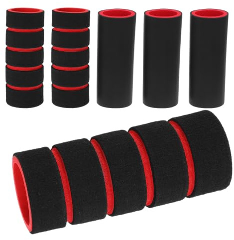 Manchon en Mousse pour Barre de Traction de Porte 6pcs, Antidérapant | Protection pour Portes en Bois, Surface Texturée, Réduit la Pression, Usage Appartements et Dortoirs
