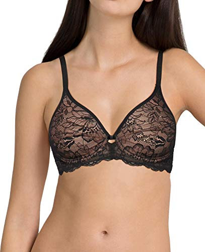Triumph Womens Amourette Charm W02 Wired Bra, Black, 44DD UK