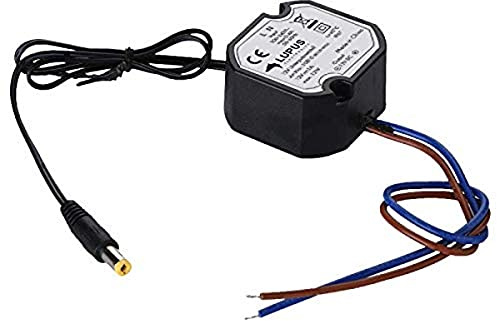 Lupus-Electronics 10810 Lupus - Fuente de alimentación empotrable (12 V, 1 A, con Conector CC)