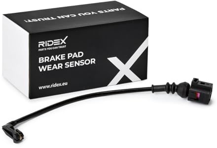 RIDEX 407W0171 Sensor de desgaste de pastillas de frenos Delantero Compatible con VW Crafter Furgón SY, SX