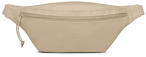 JOHNNY URBAN Bauchtasche Damen & Herren Beige - Toni - Umhängetasche für Alltag, Festival & Sport - Stylische Crossbody Bag für Reisen - Wasserabweisend