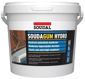 Soudal Soudagum Hydro-Membran-Reparatur-Set, Grau, 1 kg