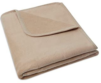 Jollein 514-511-00103 Basic Biscuit Couverture pour bébé 75 x 100 cm