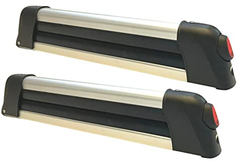 universal Skiträger - Snowboardhalter - Ski Träger für Dachträger - Auto Skihalterung universell - VDP Everest 3 - Ski/Snowboardhalterung abschließbar - für 3 Paar Ski BZW. 2 Snowboards