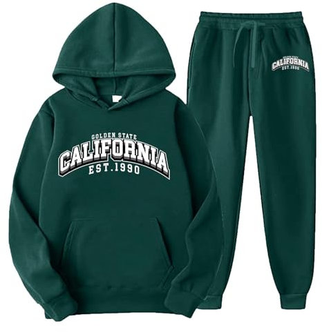 Generico Tuta Sportiva Uomo Felpe Nere Con Zip E Cappuccio Maglione Taglie Forti 6Xl Completa Felpata Felpa Trekking Invernale