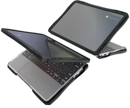 UZBL Air Hard Shell Case for Acer Chromebook 511 C737, Student-Proof K-12 Clear Protective Clear Cover (1-Pack)
