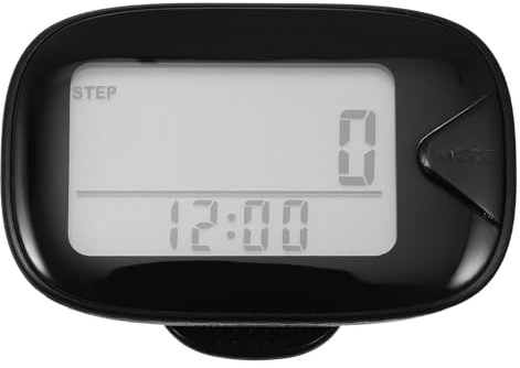 JOINPAYA Schrittzähler Für Frauen Schrittzähler Fitness Sport Tracker Digitaler Clip Wasserdichter Gürtel Bund Pedometer Bauchmuskeln
