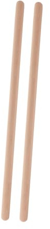 CONGARTENO 2pezzi Bastone in Legno Per Pilates e Yoga Supporto Per Stretching Schiena e Spalle Strumento Fisico Per Rafforzare Postura e Riabilitazione