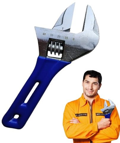 xowwyue Short Wrench - Portable Ergonomic Precise,Steel Stubby Wrench Spanner Tool,for Nuts Bolts Mechanic Beginners Professionals Hose Connection Plumbing Work