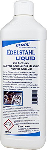 Edelstahlreiniger Liquid 500 ml Kunststoffflasche