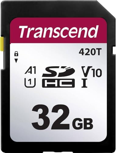 Transcend TS32GSDC420T SD Card 32GB v30 Video Speed Class