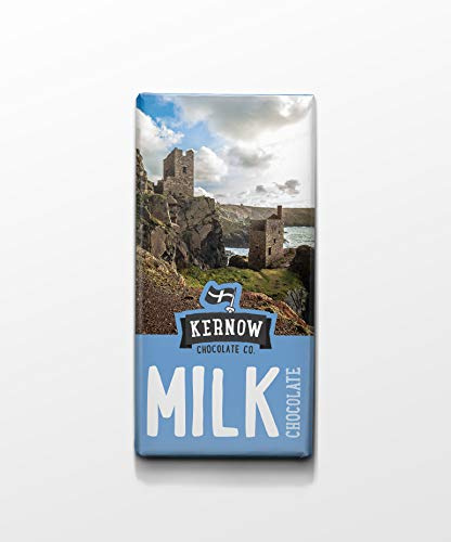 Kernow Chocolate Barretta di latte, 100 g