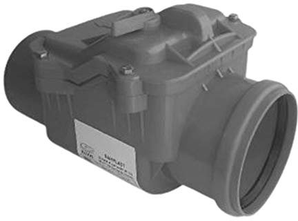 Valvola Antiriflusso Diametro dn75 ad Innesto In Abs e Inox Grigio Bampi - BAMPI SPA BVALV075
