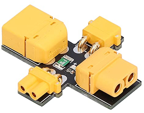 Fdit Installierter Test Anti-Kurzschluss-Versicherungsstecker, Rauchstopper Sicherung Sicherheitsstecker Kurzschlussschutz für XT30/XT60 Installationstest