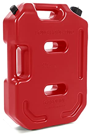 CGF- Benzinkanister 10L Plastikkanister mit Ausguss – Gelb, Rot, Dunkelgrün – Effizienter Kraftstofftransport – Notfall-Backup für Fahrzeuge mit UN-Zulassung
