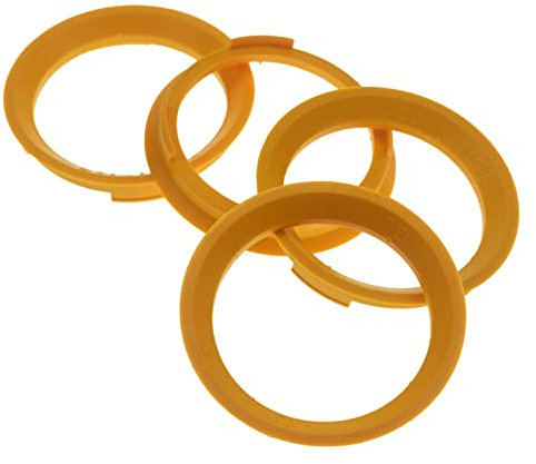 4X Zentrierringe 70,4 x 60,1 mm Gelb Felgen Ringe Made in Germany