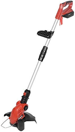Cortacéspedes rotativos Diámetro de Corte de 30 cm, Mango Ajustable, Ángulo de Corte de Borde Vertical, Cortacésped de protección de Plantas, Gra eléctrica. GINOLEI