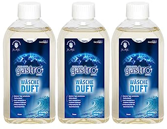 Schilling's gastro Global Wäscheduft für die Waschmaschine - Geruchsentferner mit Wäscheparfüm für die gesamte Waschladung- 3x500ml (Ocean Duft)