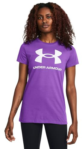 Under Armour Fusion-Hose für Damen, (525) Lavish/White, Klein