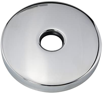 DGBRSM 4'' Oversized Shower Arm Flange Universal Replacement Escutcheon Cover Plate Extra Large Round Escutcheon Cover Plate for Shower Head Arm, Chrome