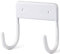 Gosera Ironing Board Hanger, Ironing Board Hook, Wall Mounted Holder, Large & Small Ironing Board (Matte White)