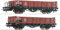 Roco 6600150 H0 2er Set Offene Güterwagen Wddt, PKP, Ep. III