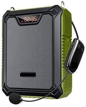 Amplificador de Voz, Amplificador de voz portátil con micrófono inalámbrico for profesores Altavoz Bluetooth resistente al agua M808