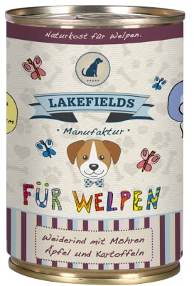 lakef ields haute qualité premium Chiot Vache Nourriture pour chien Croquettes Nourriture humide