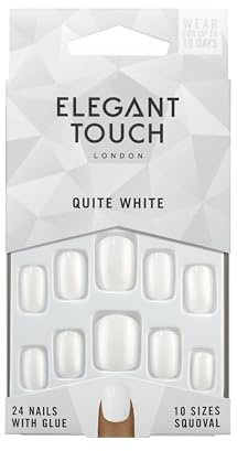 Elegant Touch Core Colour Nails Quite White