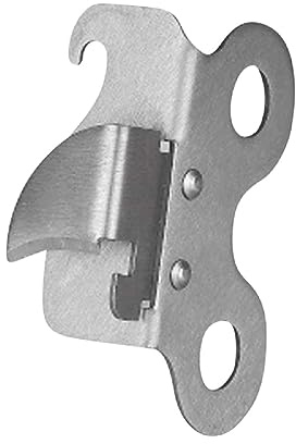Tradineur – Pack de 2 Abrelatas Mariposa, abridores de Acero Inoxidable 7 cm Apto para lavavajillas