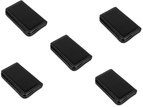 Lurrose 5stücke Business Card Holder Magnetverschluss Eleganter Visitenkartenetui Für Und Kompakte Und Tragbare Aufbewahrungslösung Für Karten Und