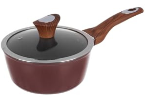 Casseruola 18 cm marrone Kolors con coperchio