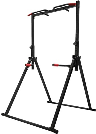 Klimmzugstange, Freistehende Klimmzugstange 200kg Belastbarkeit Höhenverstellbar Klimmzugstange Heimgymnastik Krafttrainingsgerät Heim Klimmzugstange