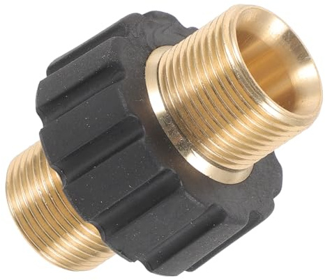 Hemobllo High Pressure Washer Adapter for Car Wash Garden Watering Nozzle Sprayer Adapter Hose Connector Threads