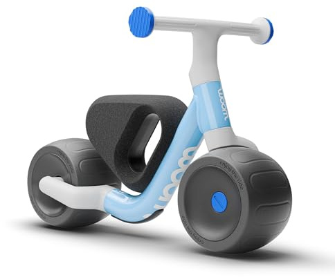 Woom WOW Leichtgewichtiges Aluminium Laufrad erstes Fahrrad ohne Pedal, für Babys und Kleinkinder von 9 Monaten bis 36 Monaten, Indoor/Outdoor