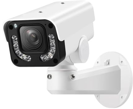 KVBRUI Telecamera IP 4K 8MP PTZ Zoom Ottico 30X AI Rilevamento Veicoli WDR Poe Sicurezza CCTV Sorveglianza IMX415