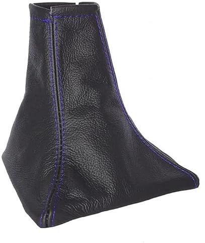 The Tuning-Shop Gear Gaiter Compatible with Jaguar X-Type Leather Various Stitching Colour Available (Black Stitch)
