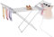 Rainberg Electric heated folding clothes dryer, 230w Energy-Efficient 18 rails and 2 Heated Wings indoor airer, wet laundry drying rack. (Heated Rack)