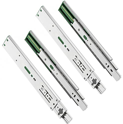 GTV 4 guide per cassetti H45, 45,3 x 300 mm, in acciaio zincato resistente, sistema di chiusura ammortizzata, guida telescopica a sfera, portata massima 30 kg