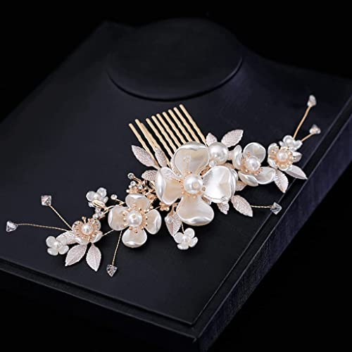 Haarkamm Hochzeit Haarkamm Haarschmuck Hochzeit Haarkamm Perle Braut Haarschmuck Haar Seitenkamm Clips Blume Haarkamm Clip Haarschmuck Haarschmuck Kamm Haar Steckkamm