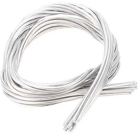 10 Pièces de Soudage en Aluminium Diamètre 2mm Soudure à Basse Température Fil fourré Facile à Fondre