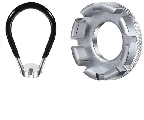 Fongmore Lot de 2 clés à rayons de vélo pour réglage de la roue de vélo, clé à rayons de vélo, kit de serrage pour VTT, vélo de route, BMX