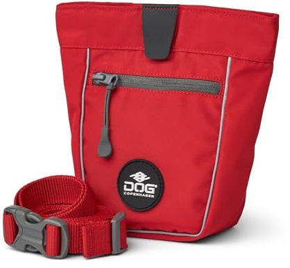 DOG Copenhagen Go Explore Treat Bag, Classic Red, One Size