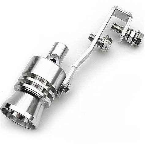 SANDNE Voiture Queue Gorge Universel Voiture Taille S 18mm Turbo Son Sifflet Silencieux Tuyau D'échappement Auto Soufflage Valve Simulateur pour Tous Les Accessoire Voitures Embout D'éChappement